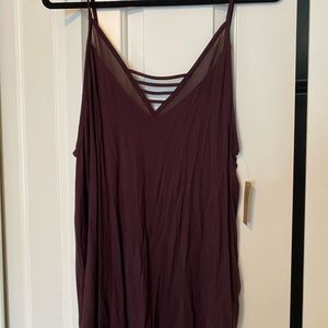NWT American Eagle Plum tank top